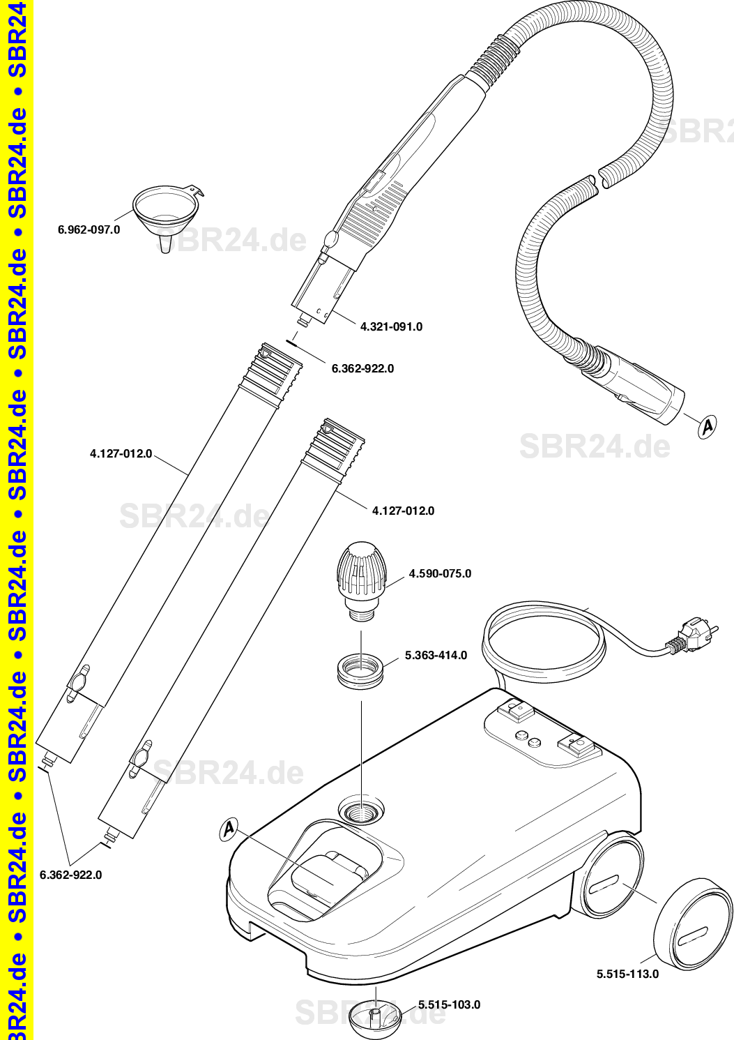Ersatzteilliste K 1101 -O.BE *EU