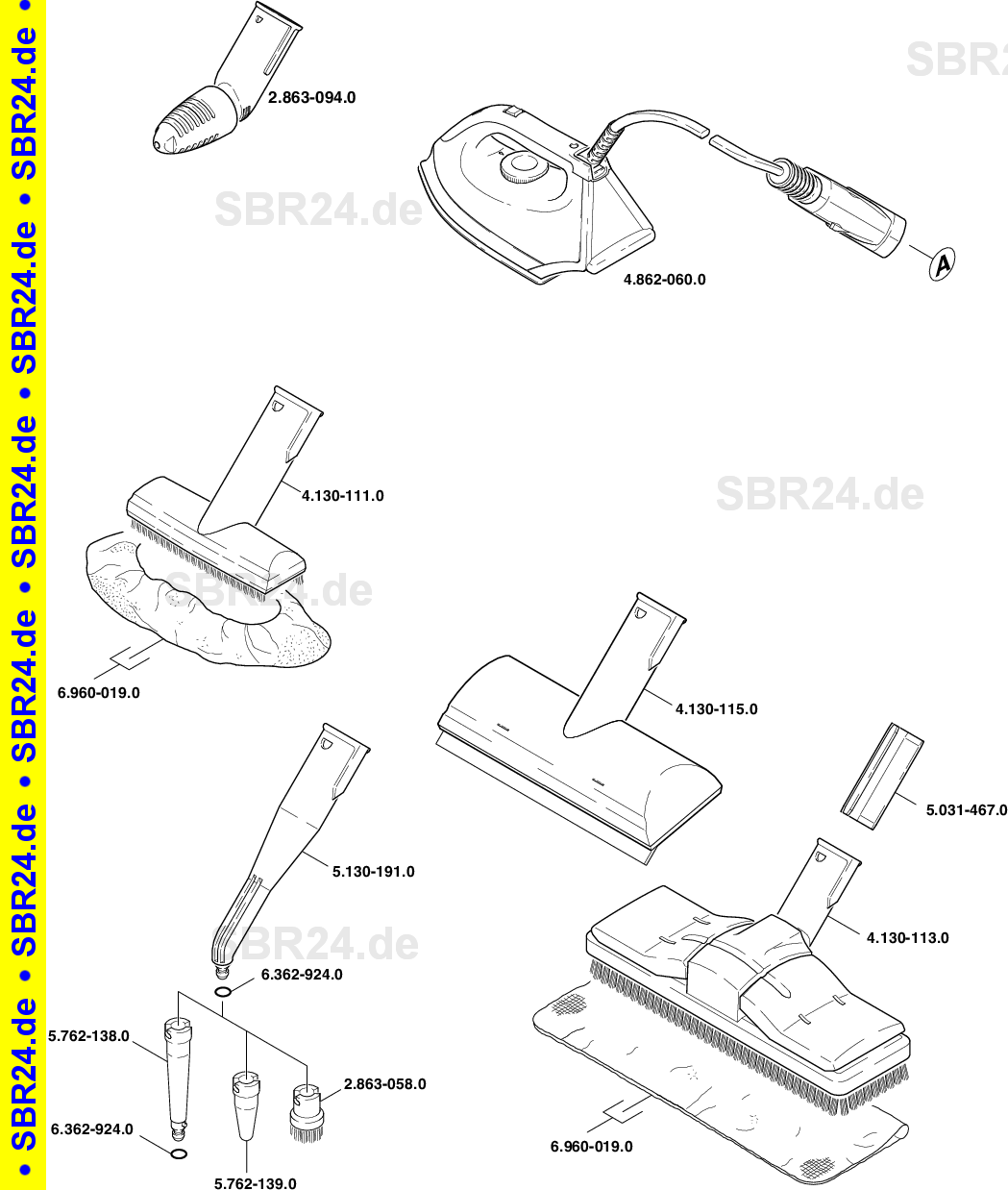 Ersatzteilliste K 1501 *EU