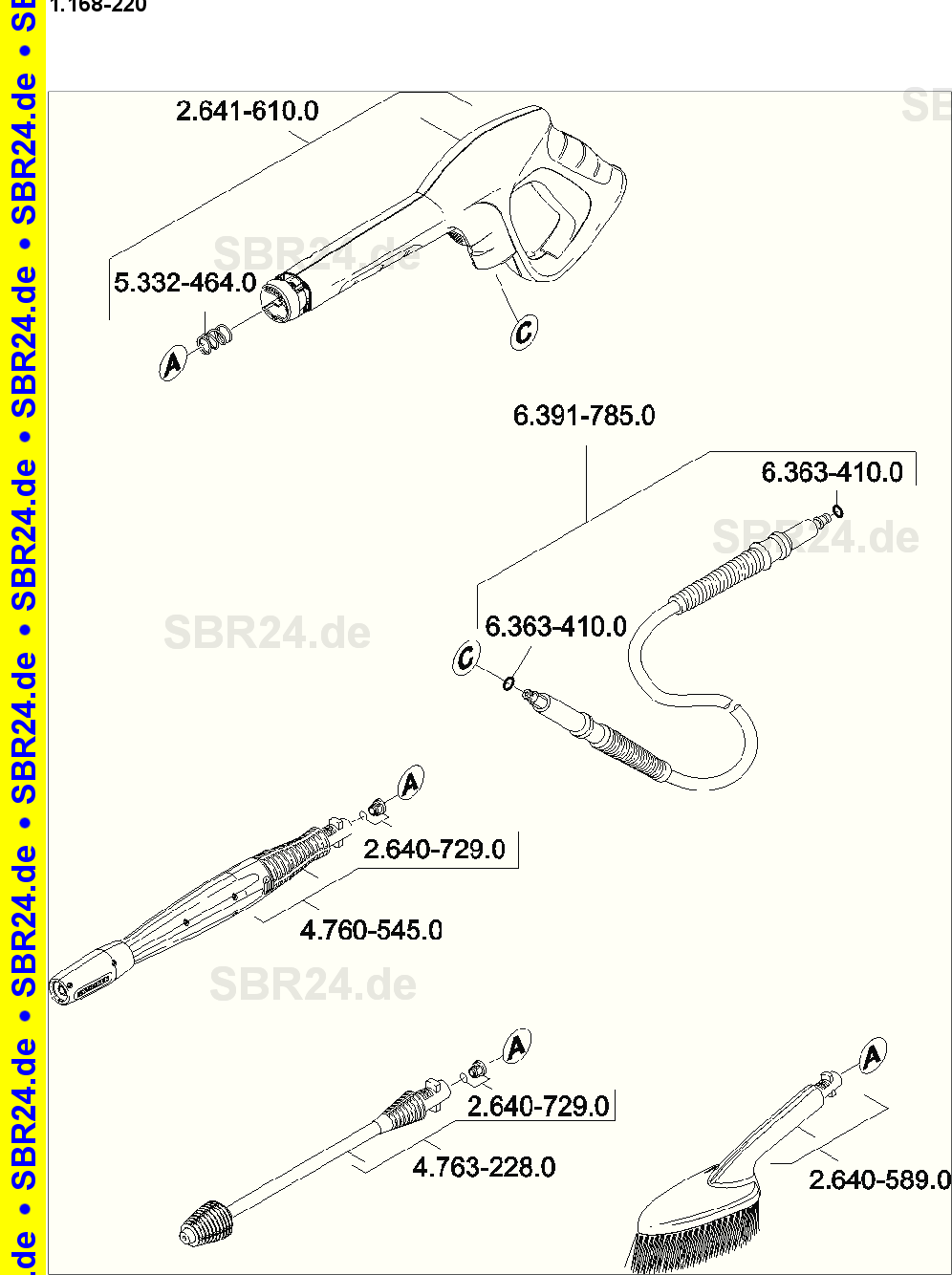 Ersatzteilliste K 7.350
