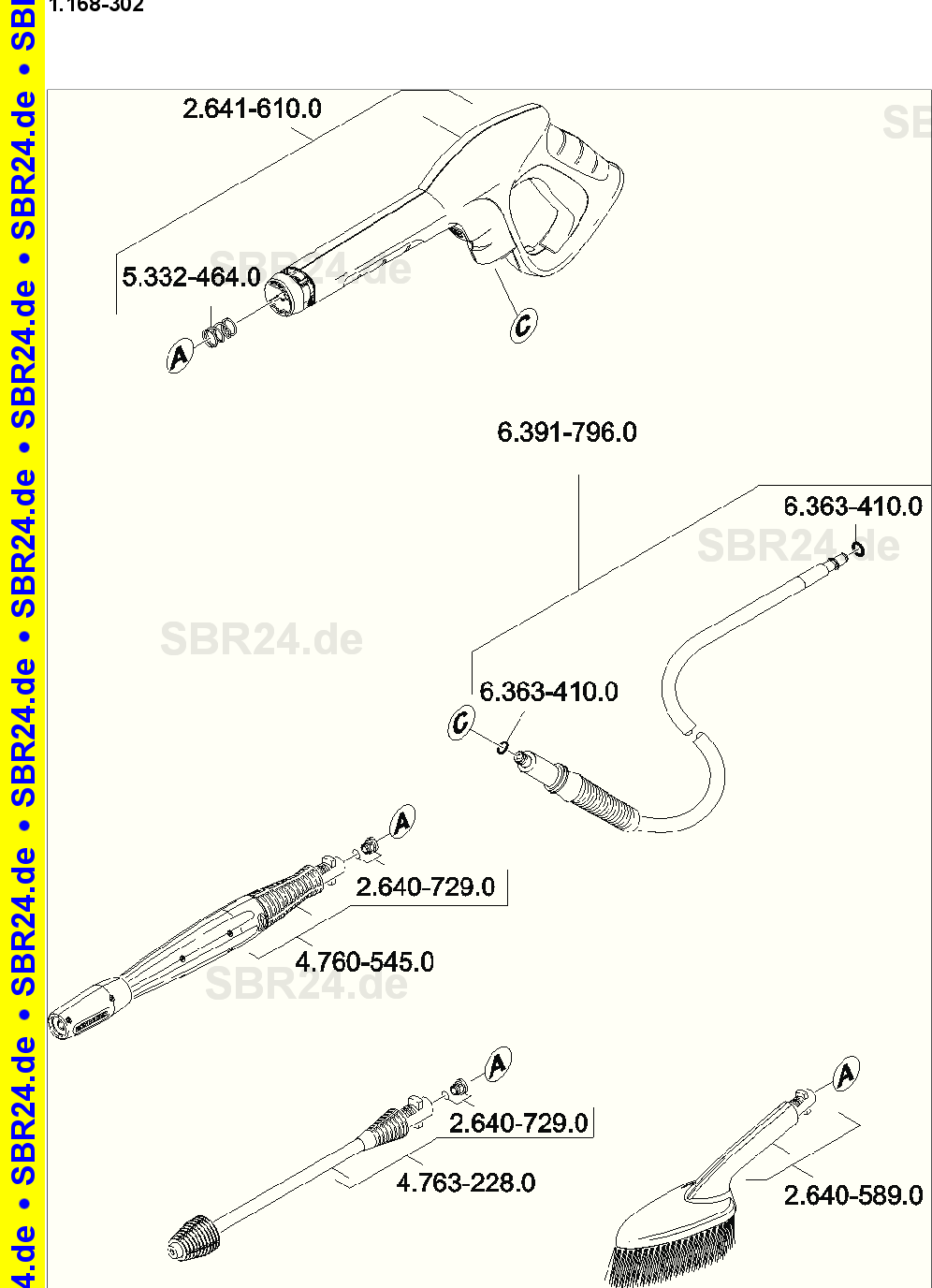 Ersatzteilliste K 7.410 T 400