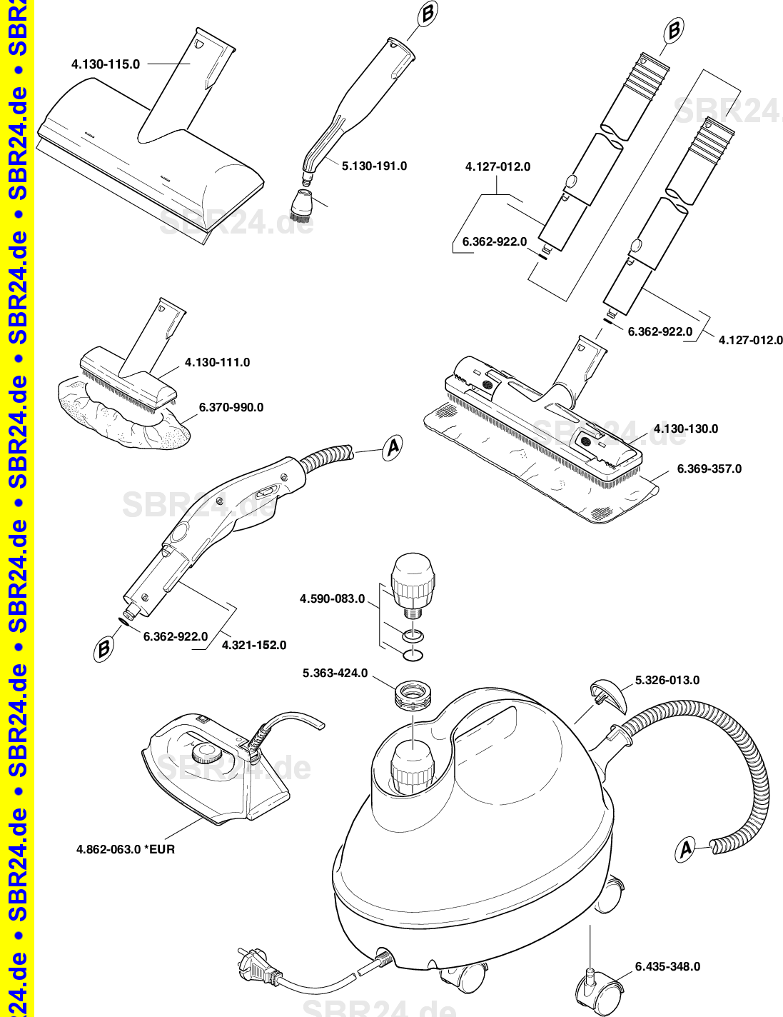 Ersatzteilliste K 1102 *EU