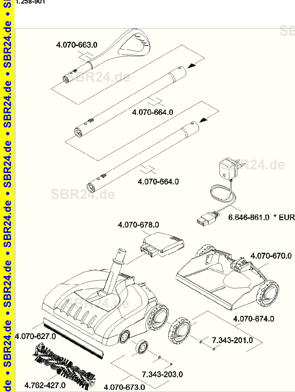 Ersatzteilliste K 85