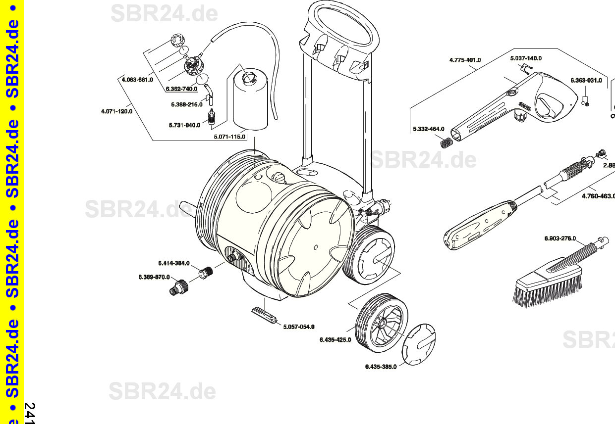 Ersatzteilliste K 7.70MX-4F *DE