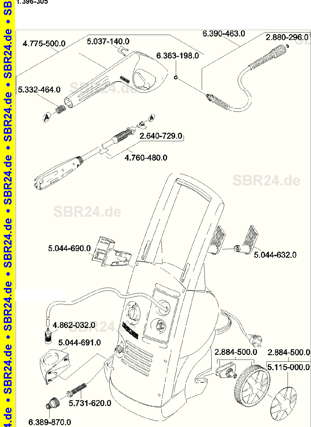 Ersatzteilliste K 5.80M-4F *EU