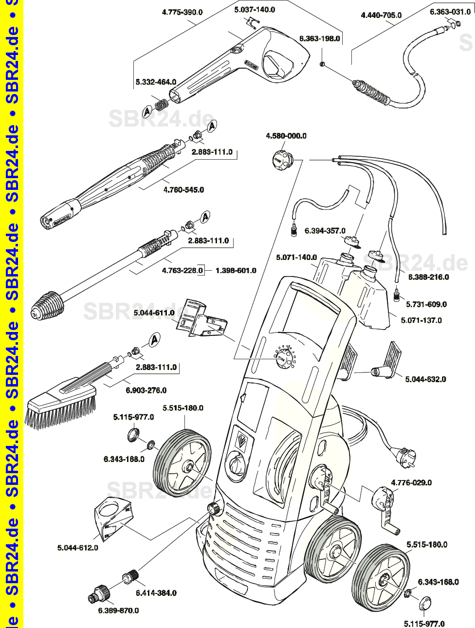 Ersatzteilliste K 6.85 M PLUS