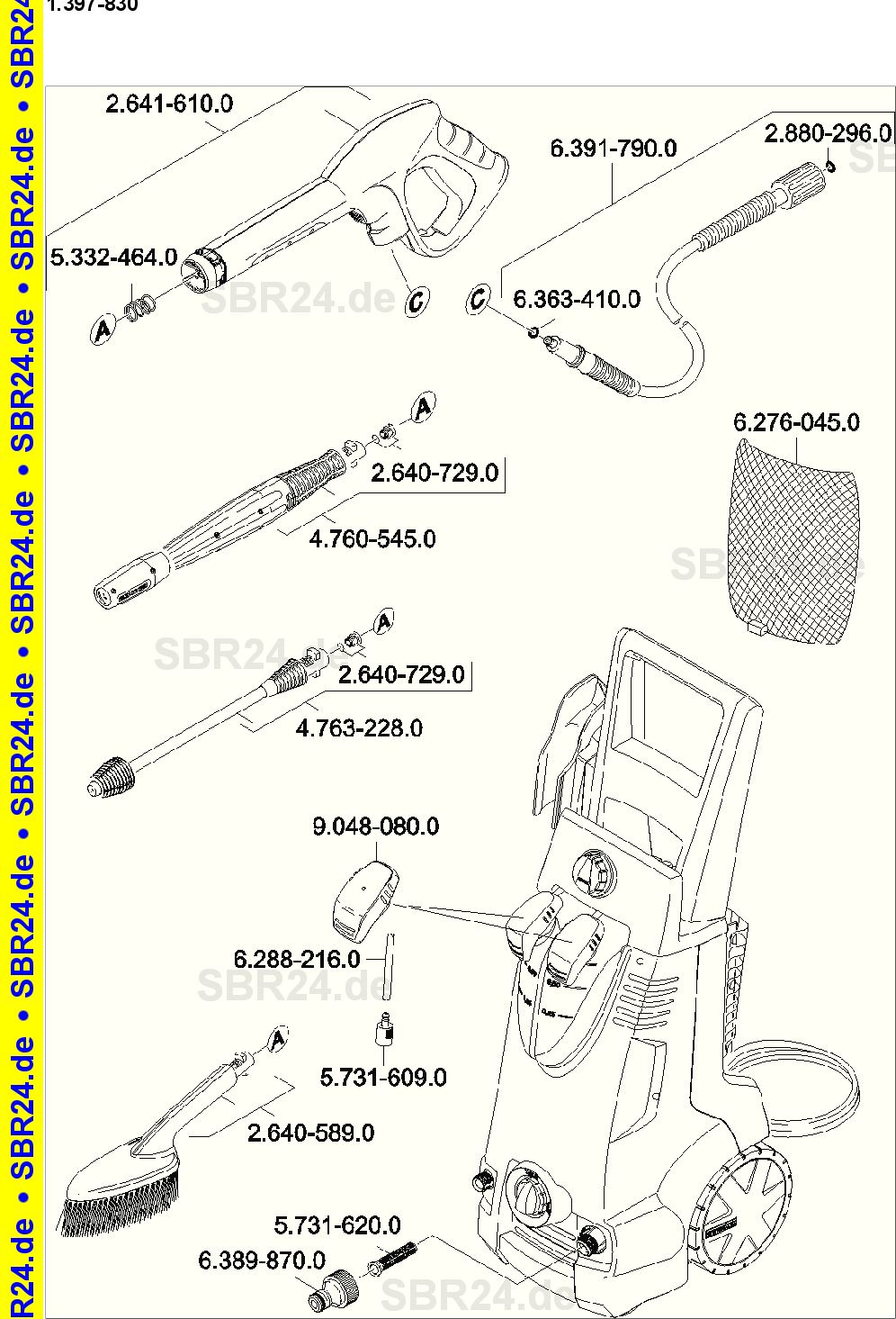 Ersatzteilliste K 6.91MD-T300 *EU