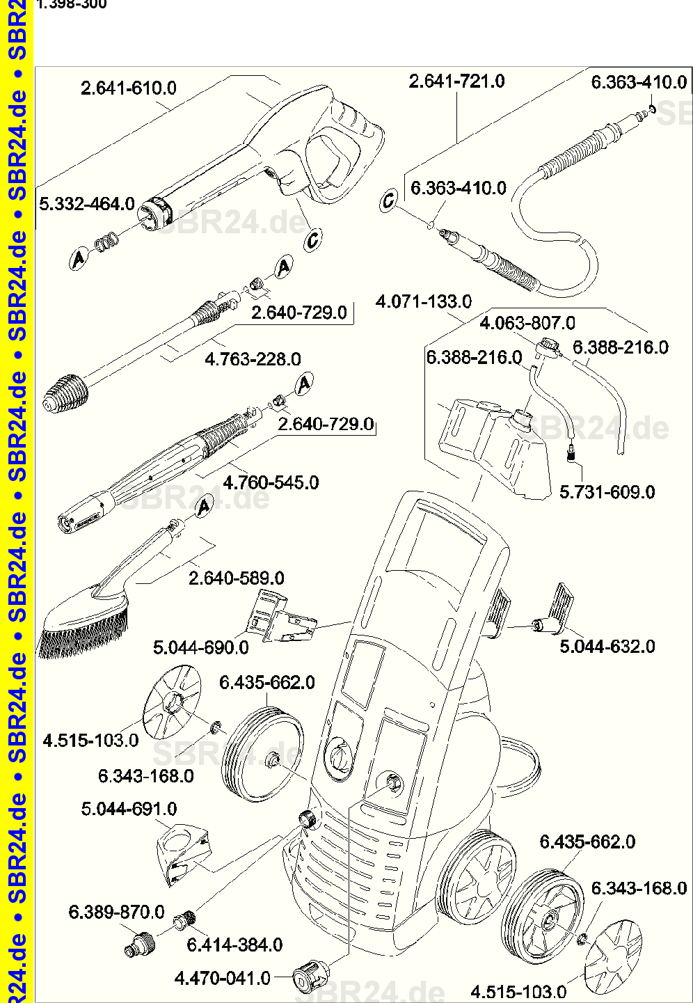 Ersatzteilliste Kärcher 7.80 M plus