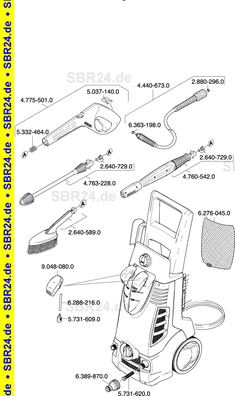 Ersatzteilliste K 7.91 MD
