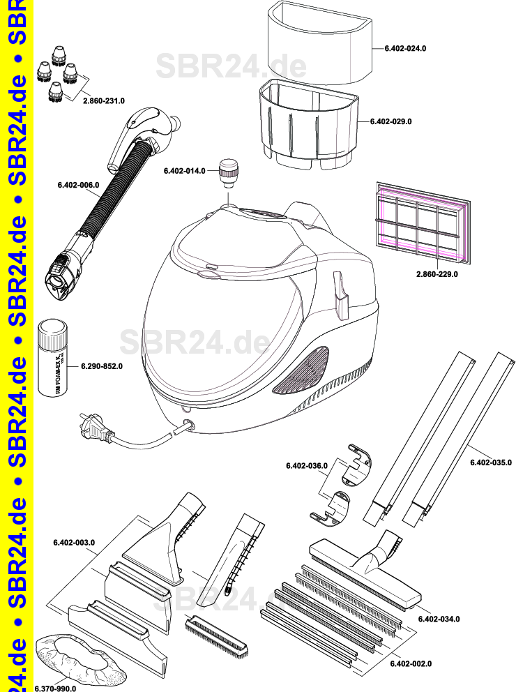 Ersatzteilliste SV 1802 *EU