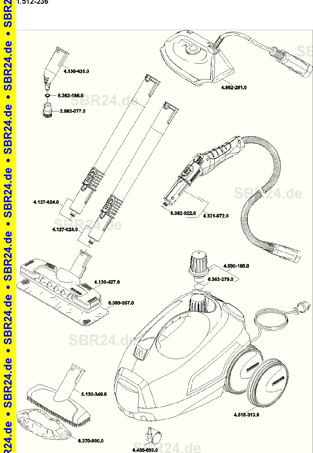 Ersatzteilliste SC 1.035 B *EU