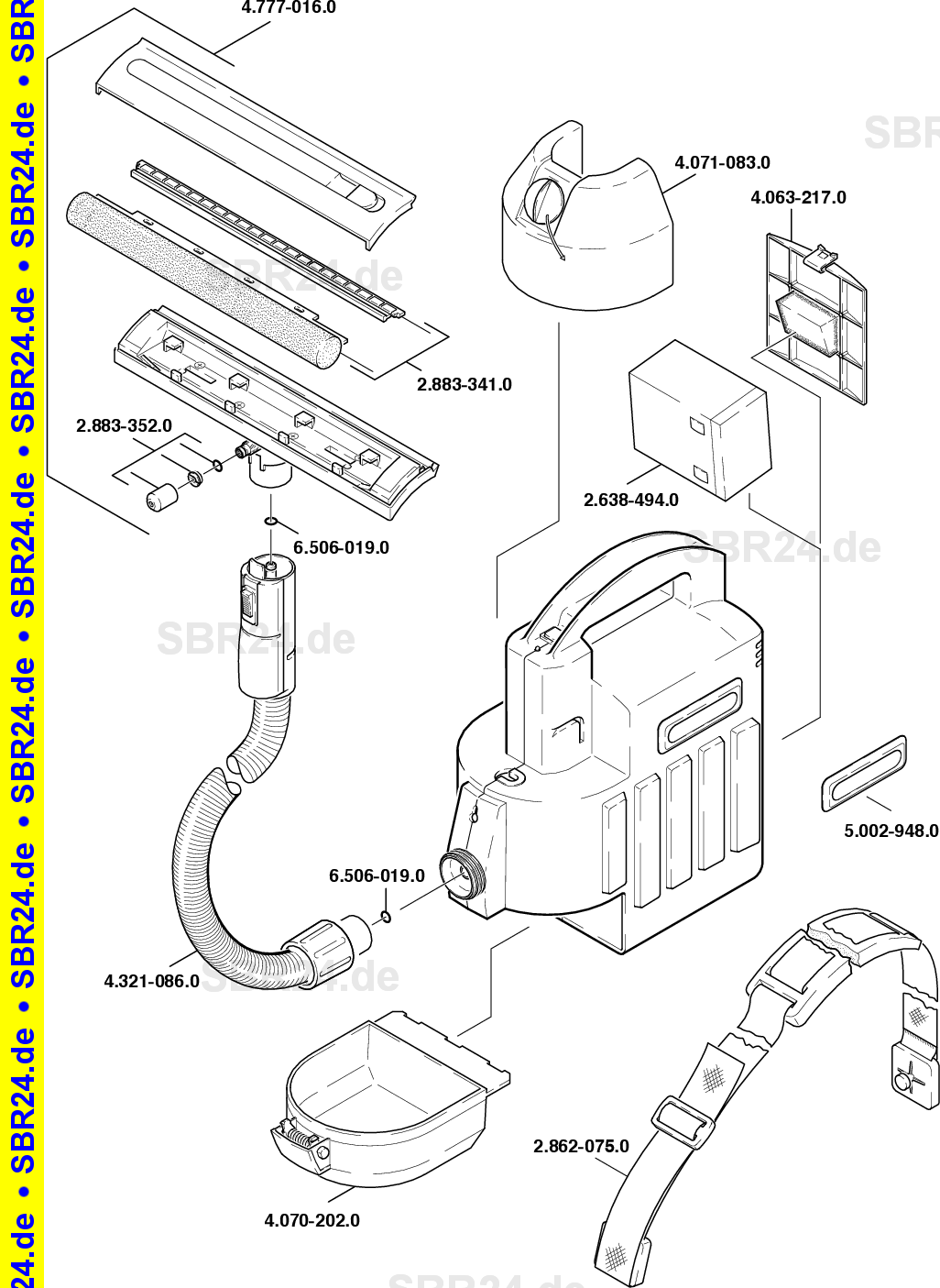 Ersatzteilliste K 250 WINDOW-WASHER *D
