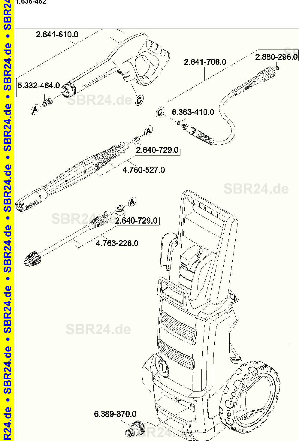 Ersatzteilliste K 5.55 T 400