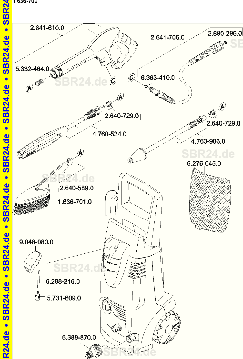 Ersatzteilliste K 4.91 MD