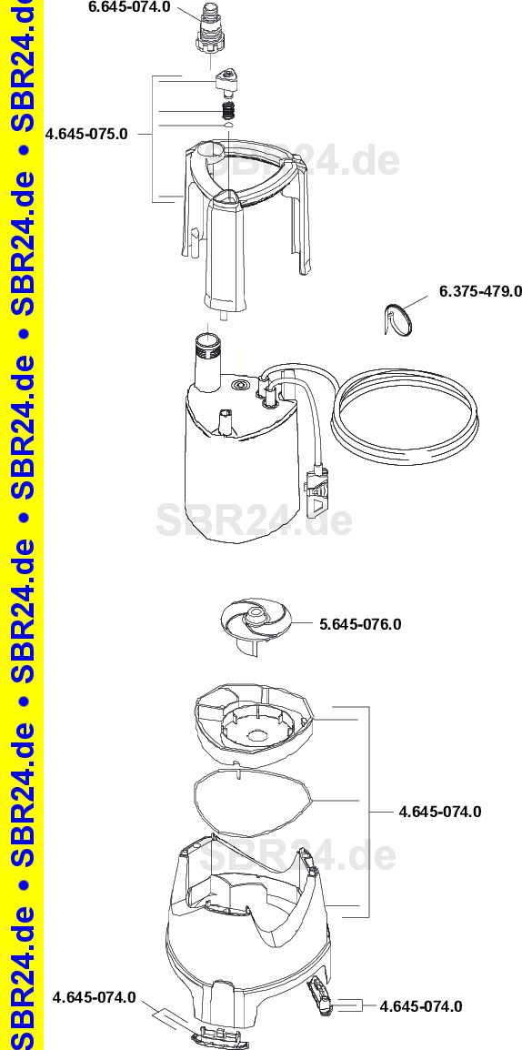 Ersatzteilliste SCP 12000 LEVEL SENSOR *EU-I