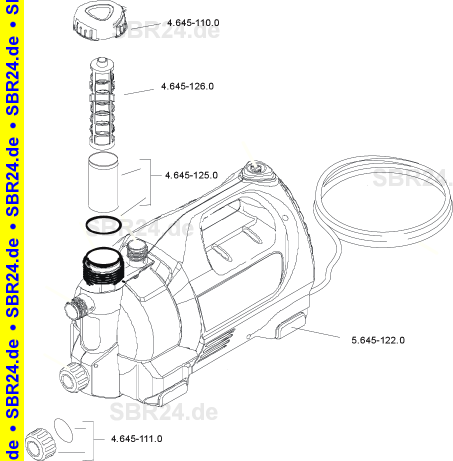 Ersatzteilliste Kärcher GP 45