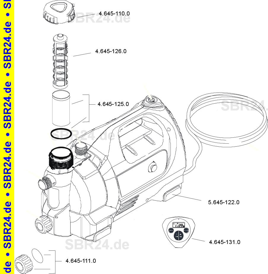 Ersatzteilliste GP 60 MOBILE CONTRO