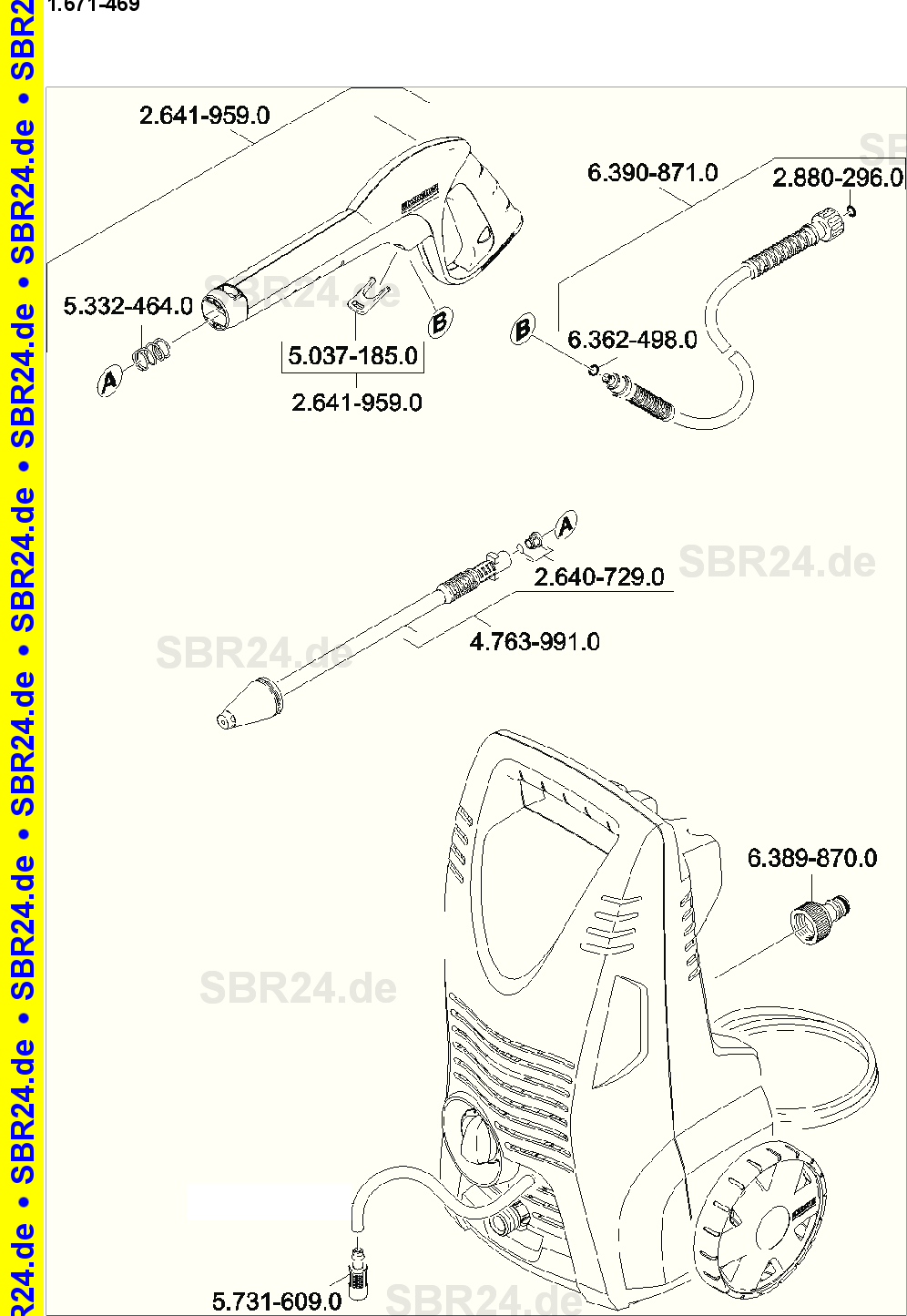 Ersatzteilliste Kärcher 2.18 M