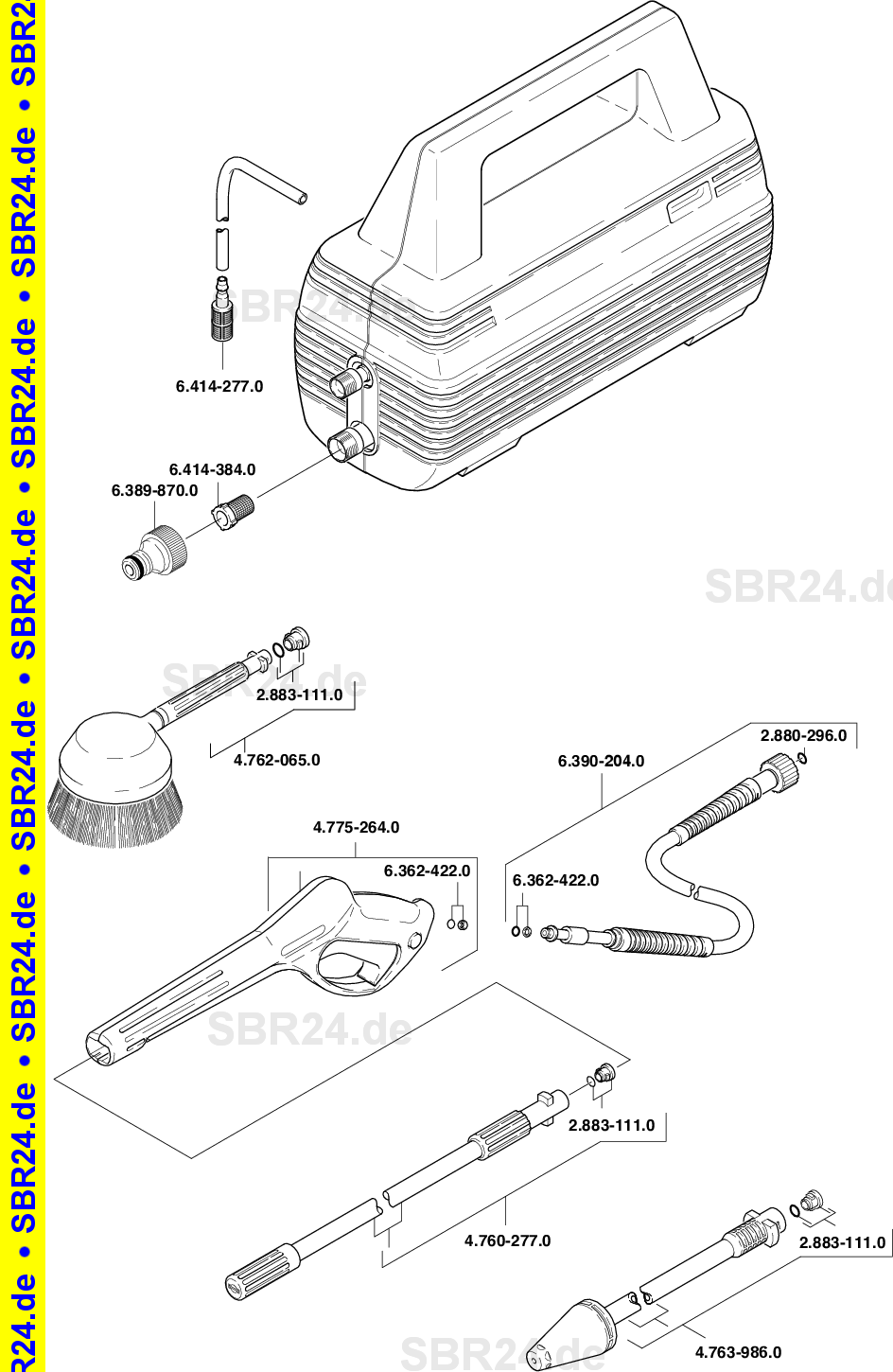 Ersatzteilliste K 401 PLUS *EU