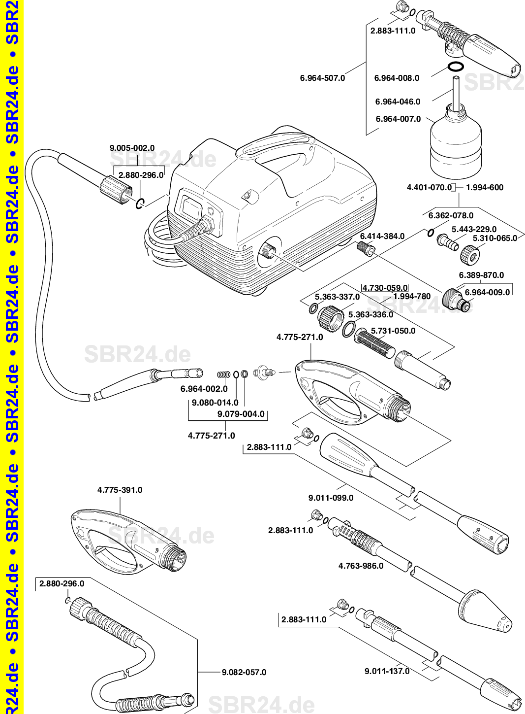 Ersatzteilliste K 310 *EU