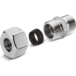 Verbindungsst&uuml;ck Rohr/HD-Schlauch, Edelstahl (Ermeto)