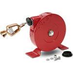 Erdungsseilaufroller