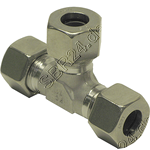 T-Verschraubung, Edelstahl (Ermeto)