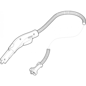 Kärcher Dampfschlauch kpl. neu RAL 9005