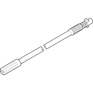 Strahlrohr mit Duese  044