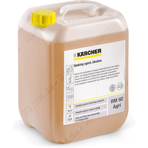 Kärcher Einweichmittel, alkalisch RM 92 AGRI     10 l