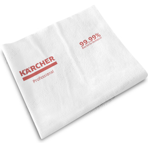 Kärcher Einwegtuch Mikrofaser rot 40 pc.
