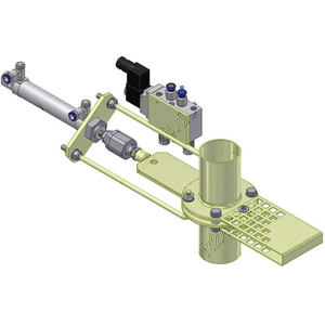 Kärcher Verschlussschieber, elektropneumatisch DN 70