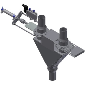 Kärcher Doppelschieber-Ventil, elektropneumatisch DN 60