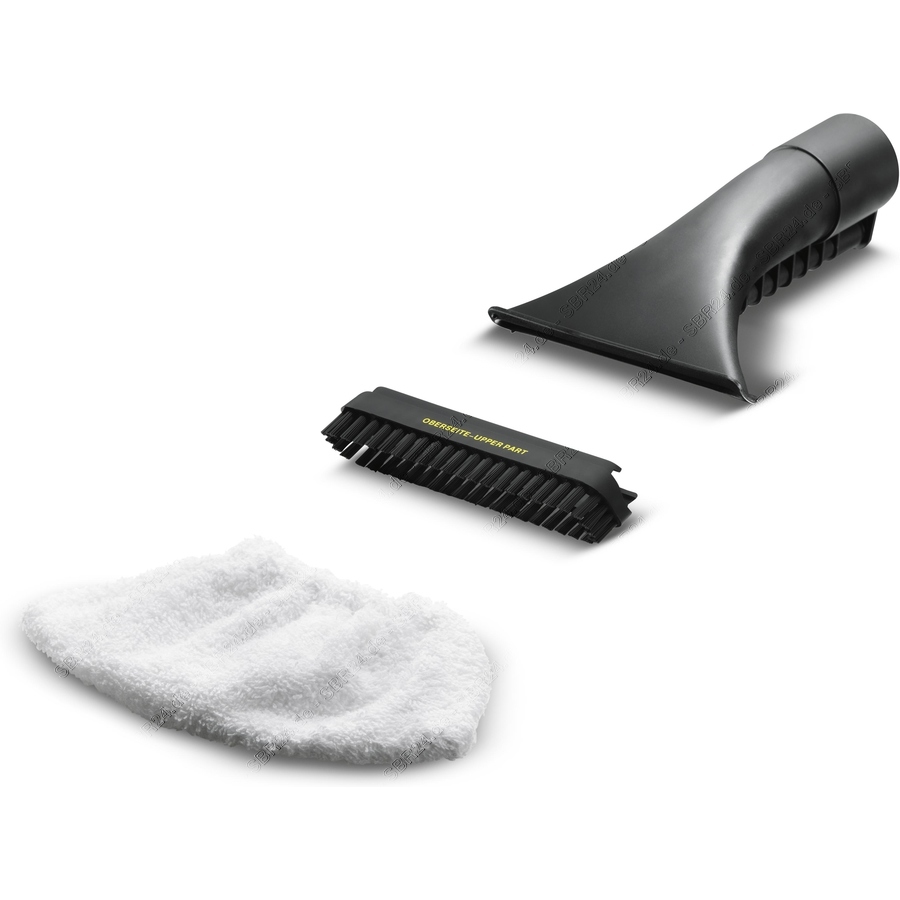Vhbw 2x Housses de rechange compatible avec Kärcher SV 1802, SV 1902, SV 7 nettoyeur à vapeur - microfibre, blanc 21 x 9,4 x 0,25cm | Leroy Merlin