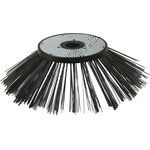 Seitenbesen mit Stahlborsten